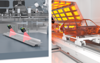 Two vision sensor applications in automotive production