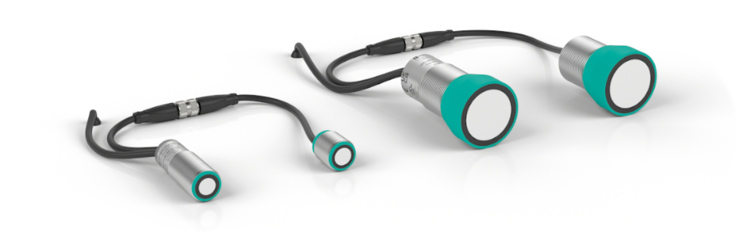 Pepperl+Fuchs ultrasonic double sheet sensors in M18 and M30 design