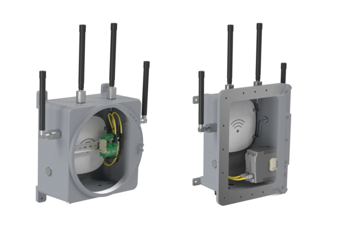 Wireless Access Point Solutions for Zone 1/21 in flameproof enclosure type of protection “Ex d” from Pepperl+Fuchs