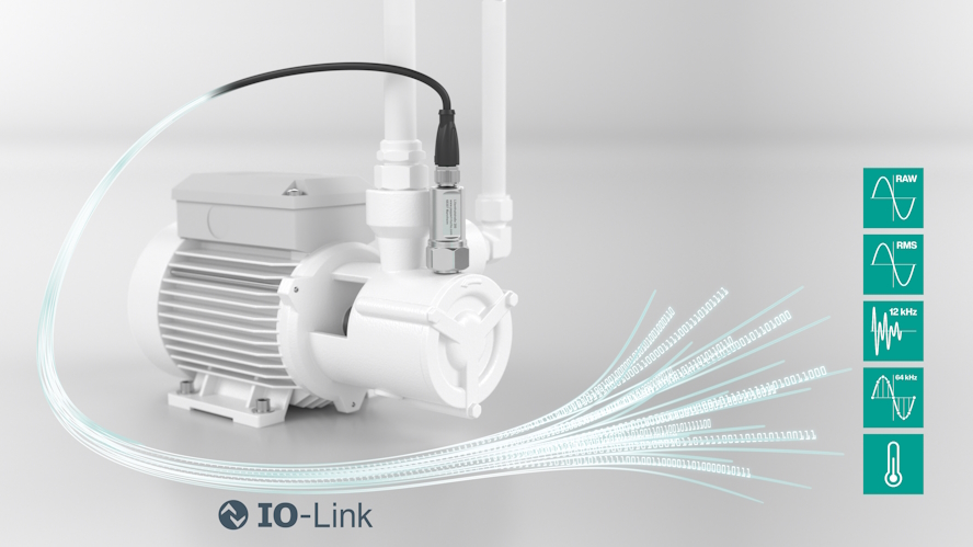 VIM3 series vibration sensor in water pump