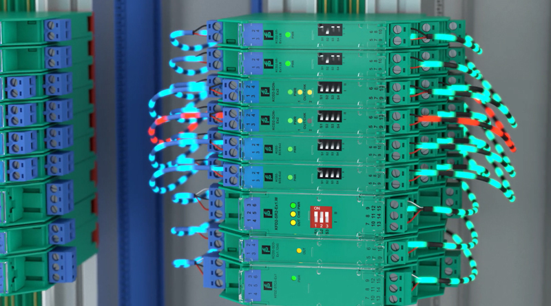 Pepperl+Fuchs intrinsic safety barriers with Line Fault Detection and Line Fault Transparency