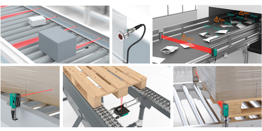 Pepperl+Fuchs photoelectric sensor solutions for conveyor systems