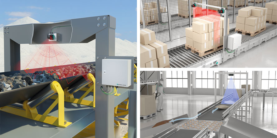 Three volume measurement applications