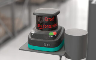LiDAR sensor R2000 with integrated lens contamination monitoring