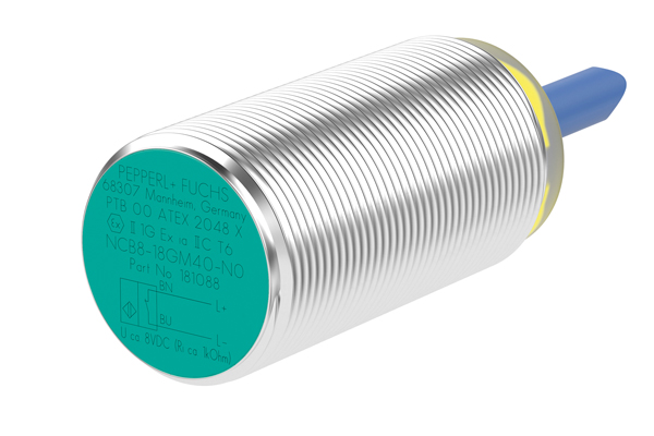 Pepperl+Fuchs inductive NAMUR output sensor type NCB8-18GM40-N0