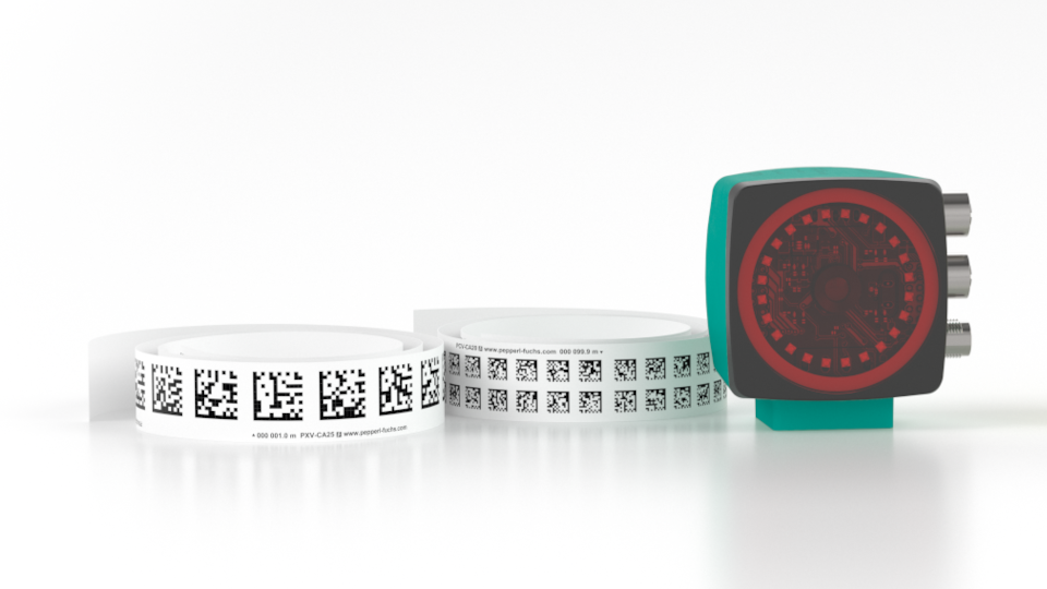 PXV/PCV read head and code tapes